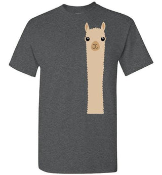 t-shirt: Alpaca Watching Gildan Unisex - Purely Alpaca
