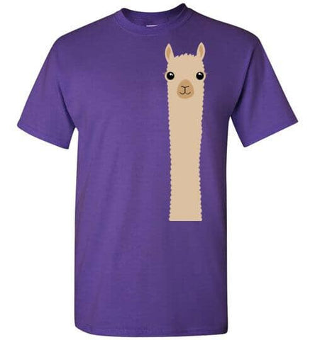 t-shirt: Alpaca Watching Gildan Unisex - Purely Alpaca