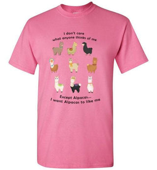 TS.101354893-t-shirt: I Want Alpacas to Like Me Gildan Short-Sleve