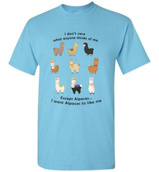 TS.101354951-t-shirt: I Want Alpacas to Like Me Gildan Short-Sleve