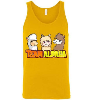 t-shirt: Team Alpaca Canvas Unisex Tank - Purely Alpaca