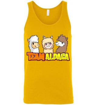 TS.85667714-t-shirt: Team Alpaca Canvas Unisex Tank