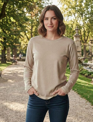 Thermal Alpaca Baselayer Top Shirt - Choice Alpaca Products-PLFB-F-smd-MRGO