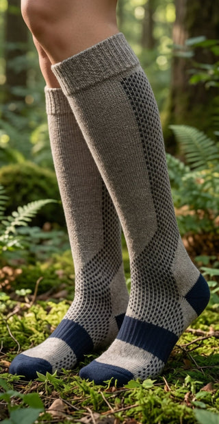 USA Made Alpaca Compression Socks - Choice Alpaca Products-CAP_comp-Std-S