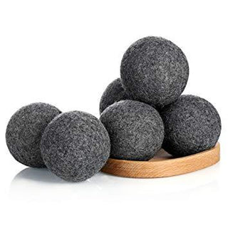 Wet Felted Alpaca Dryer Balls - Grey Aussie - Choice Alpaca Products-aussiedryerballs-100