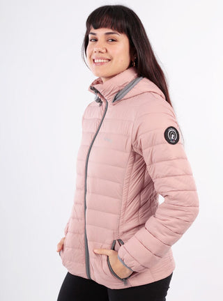 Women's Alpafill Puffer Alpaca Jacket - Choice Alpaca Products-WOMALPPHAHPUJKTXS