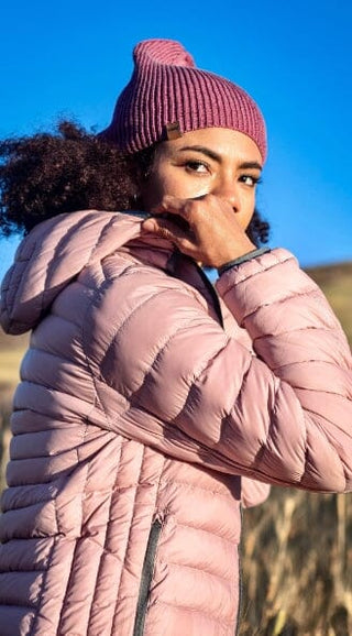 Women's Alpafill Puffer Alpaca Jacket - Choice Alpaca Products-WOMALPPHAHPUJKTXS