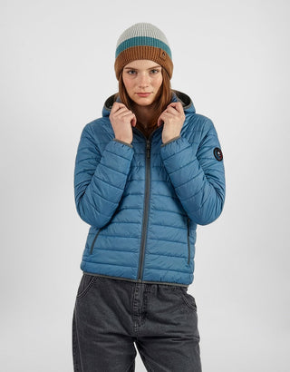 Women's Alpafill Puffer Alpaca Jacket - Choice Alpaca Products-WOMALPPLUHPUJKTXS0