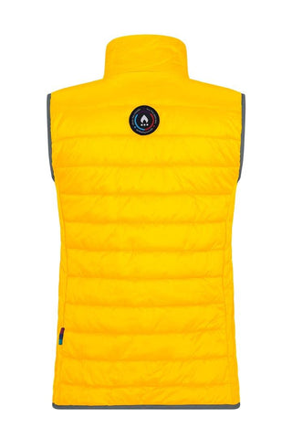Women's Alpafill Puffer Alpaca Vest - Choice Alpaca Products-WOMALPGRYPUFVSTXS