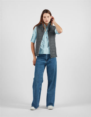 Women's Alpafill Puffer Alpaca Vest - Choice Alpaca Products-WOMALPLEAPUFVSTXS